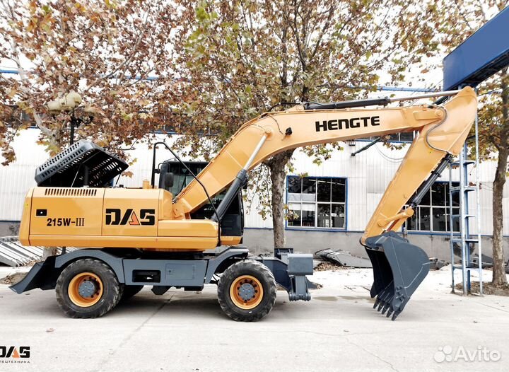 Колёсный экскаватор HENGTE HT215W, 2024