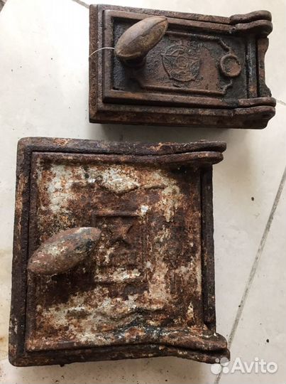 Старинное Литье печные поддувала, балясины