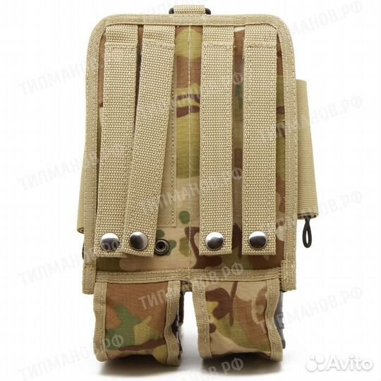 Подсумок на 5 пейнтбольных туб Valken V-TAC 2+3