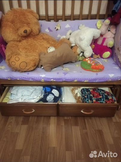 Кроватка детская матрас 120х60