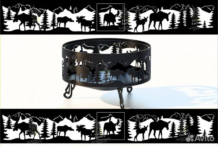 Костровая чаша (мангал) 