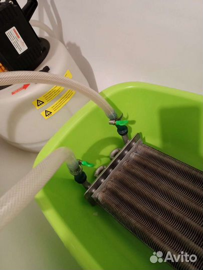 Промывка теплообменников газовых котлов