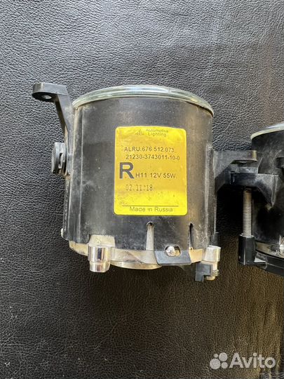 Противотуманные фары на Chevrolet Niva