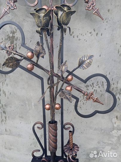 Кованный, православный крест