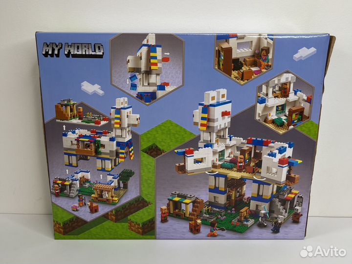 Конструктор Minecraft Деревня лам