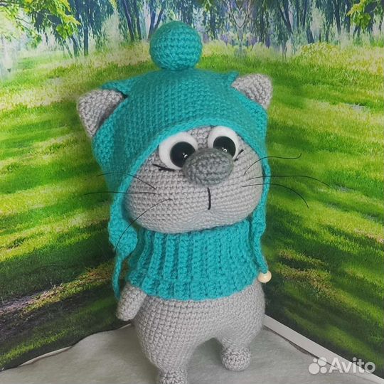 Котики мягкая игрушка