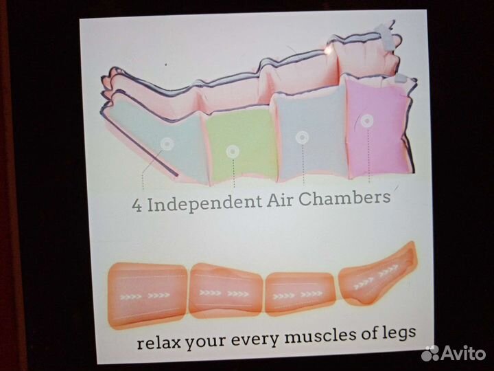 Массажер компрессионный с вибрацией