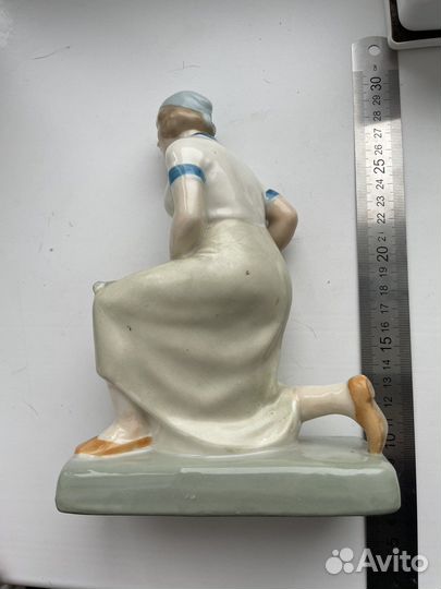 Девушка с ружьем. Осоавиахимовка. СССР 30-35гг