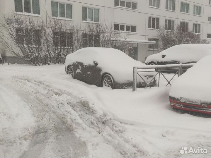 Вытащу ваш автомобиль на тросу из снега