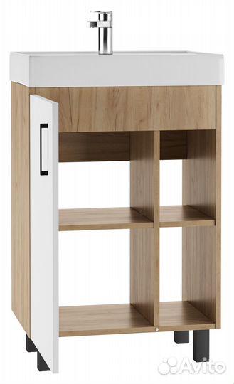 Тумба под умывальник Фостер 60 Craft без ящика Дом