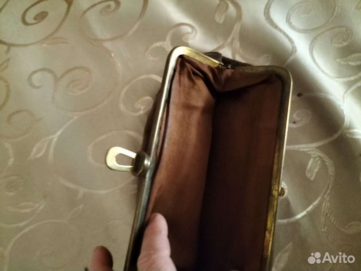 Косметичка замша,вместительная