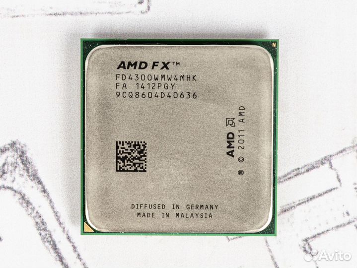 Процессоры AMD FX-4300