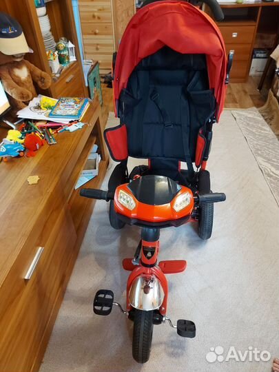 Велосипед Lamborghini с родительской ручкой