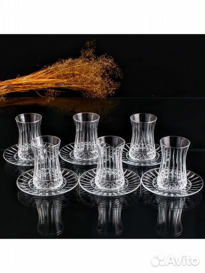 Набор чайный армуд+блюдца,12 пр. 170мл,на 6 пер