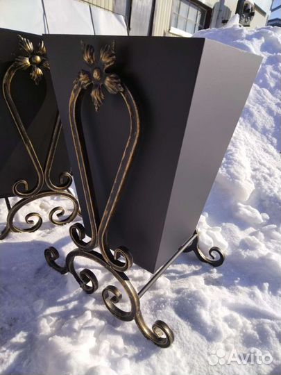 Урна уличная, урна кованая