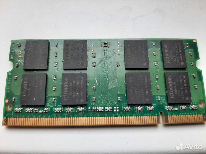 Память Kingston 2Gb KVR667D2S5/2G DDR2-667 sodimm