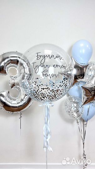 Гелиевые шары на день рождения