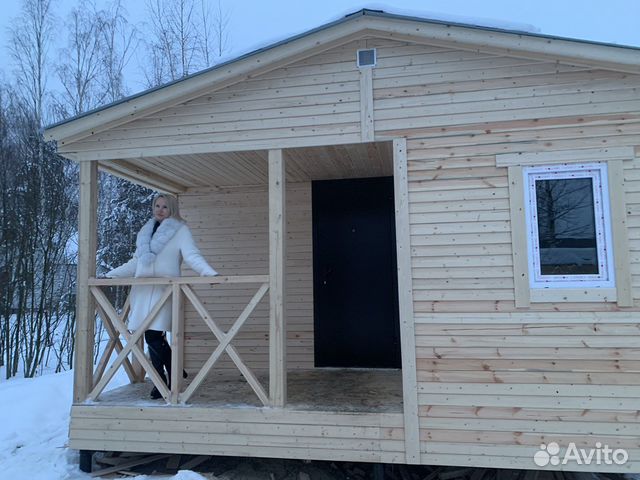 Бытовка 6/5 с верандой утепленная