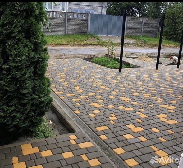 Брусчатка Укладка Доставка