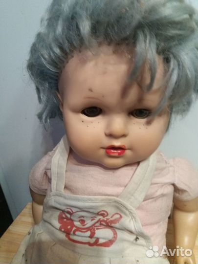 Кукла СССР тряпичная