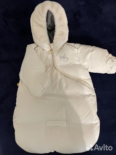 Зимний пуховой конверт Nels новорожденному