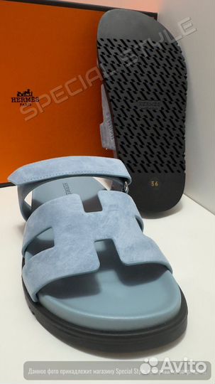Шлепанцы женские Hermes Chypre