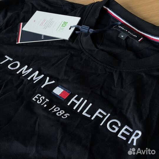 Футболка мужская tommy hilfiger M,L,XL оригинал