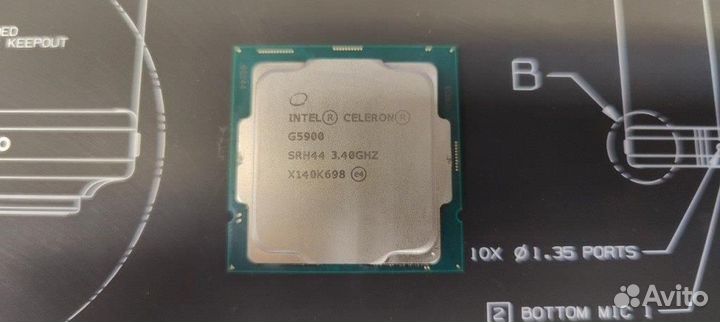 Процессор Lga 1200 Intel celeron g5900