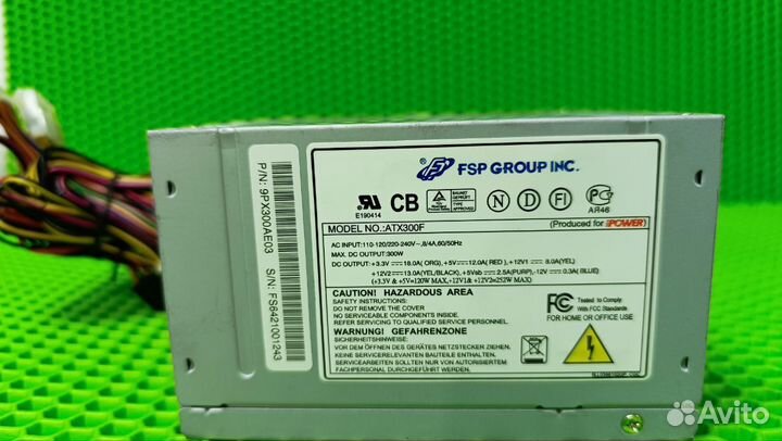 Блок питания FSP ATX300F