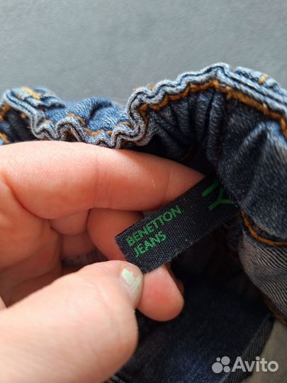 Джинсы на малыша 82