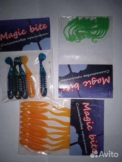 Силиконовые приманки (реплики)