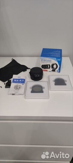 Автофокусный адаптер Canon EF-EOS R с фильтрами