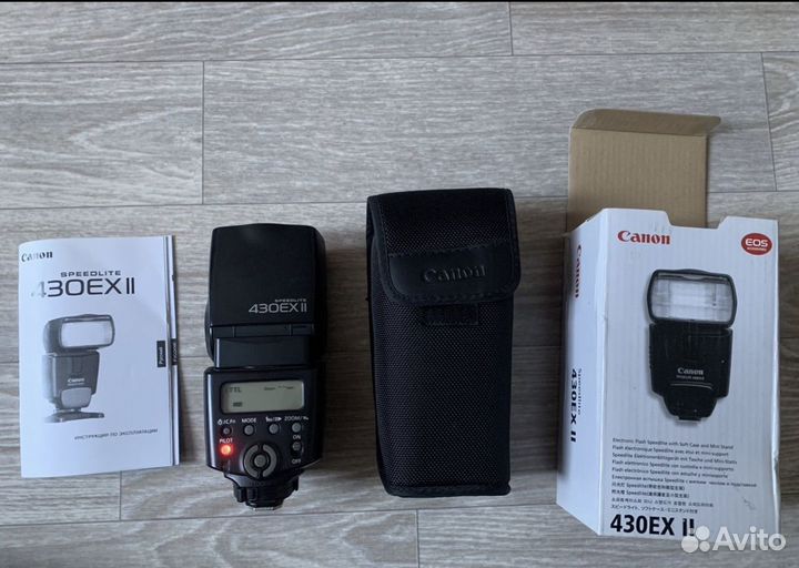 Накамерная вспышка canon 430 EX ll
