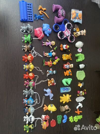 Киндер сюрприз игрушки разных годов винкс пикси