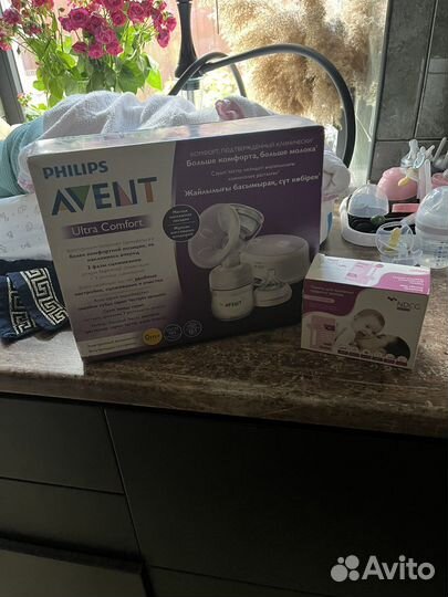 Молокоотсос avent электрический бу