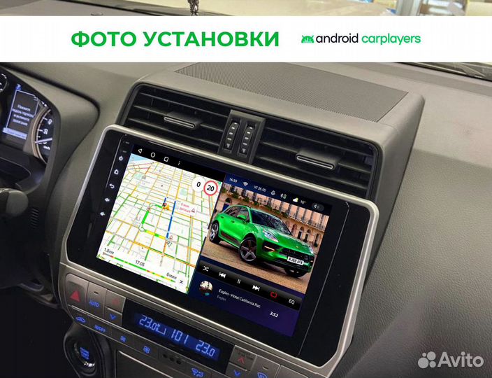 Штатная магнитола на android для Toyota