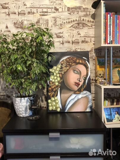 Картина холст на подрамнике 45*62/ масло