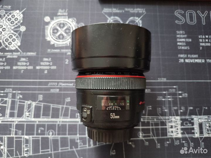 Объектив Canon EF 50mm f/1.2L USM