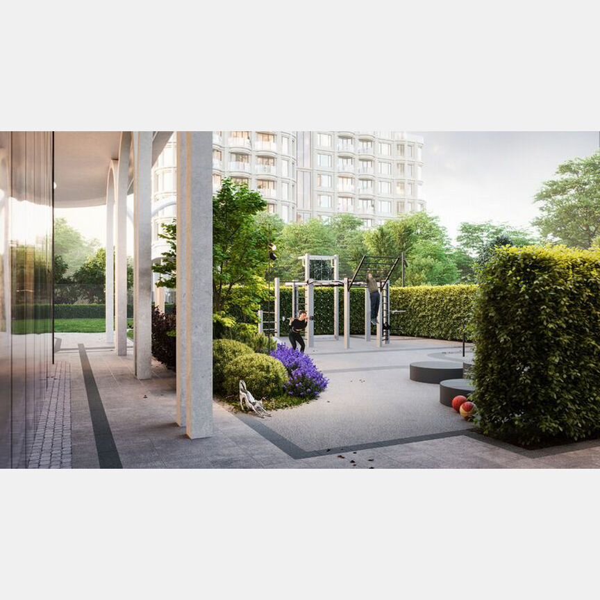 1-к. квартира, 54 м², 2/19 эт.