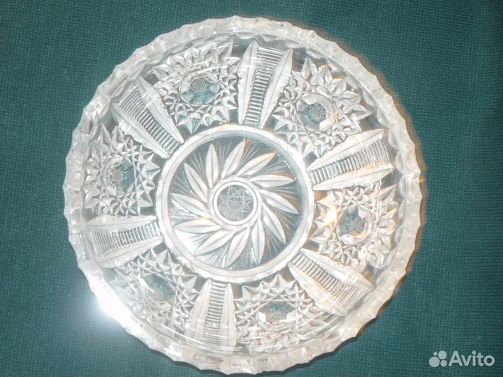 Салатник хрустальный