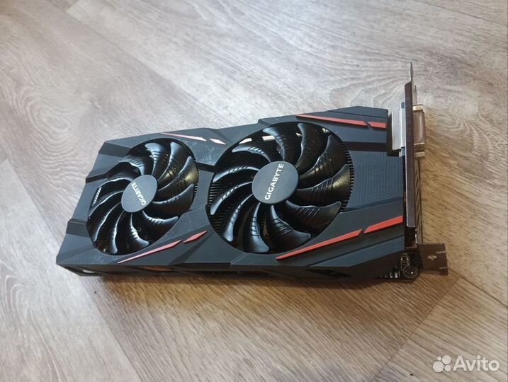 Видеокарта rx580 8gb gigabyte gaming