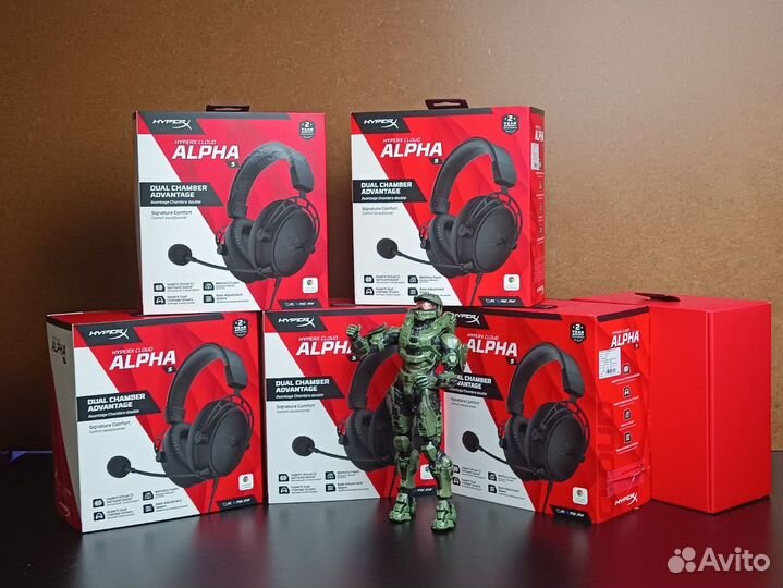 HyperX Cloud Alpha S черный