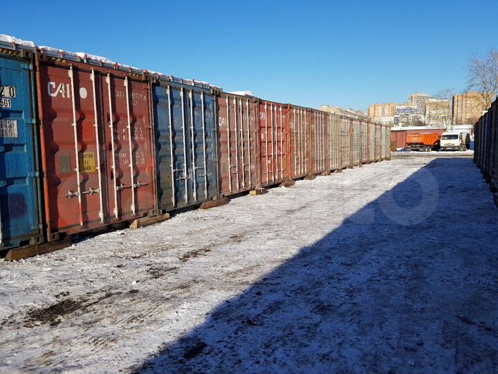 Аренда контейнера под склад, 15 м²