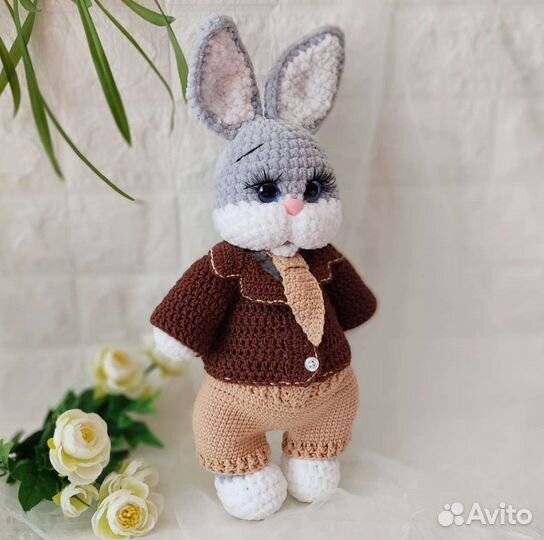 Вязаные плюшевые игрушки