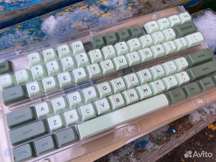 Кейкапы matcha PBT XDA