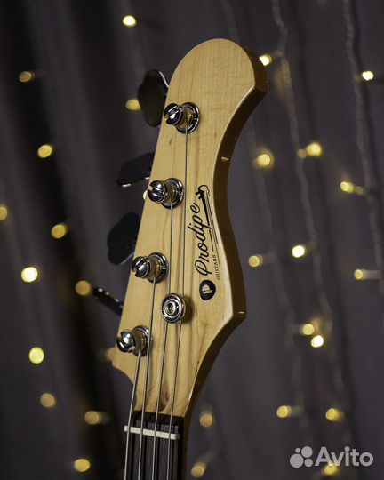 Prodipe jmfpb80ravw PB80RA Бас-гитара, белая