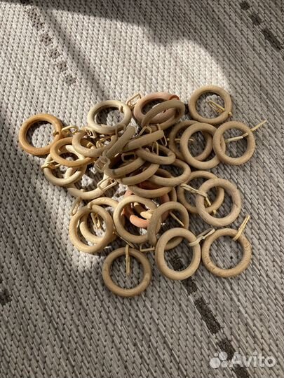 Кольца для штор бу