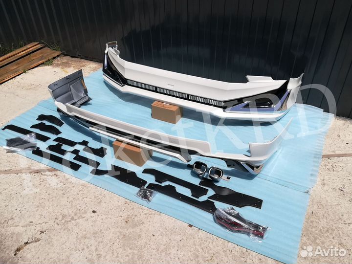 Обвес prado 150 2018 г Modellista Белый в Наличии