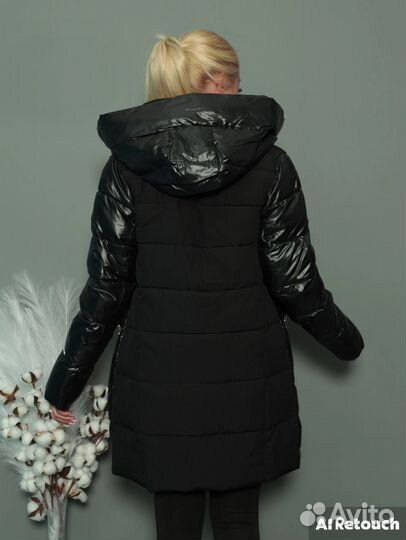 Пуховик зимний женский