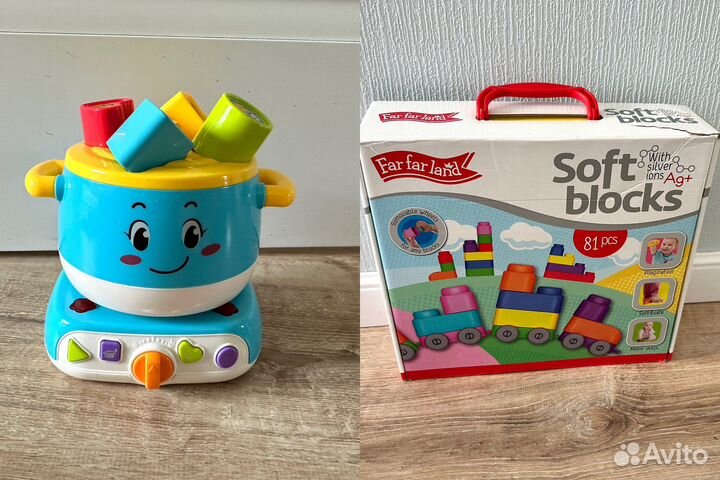 Конструктор мягкий и музыкальный сортер